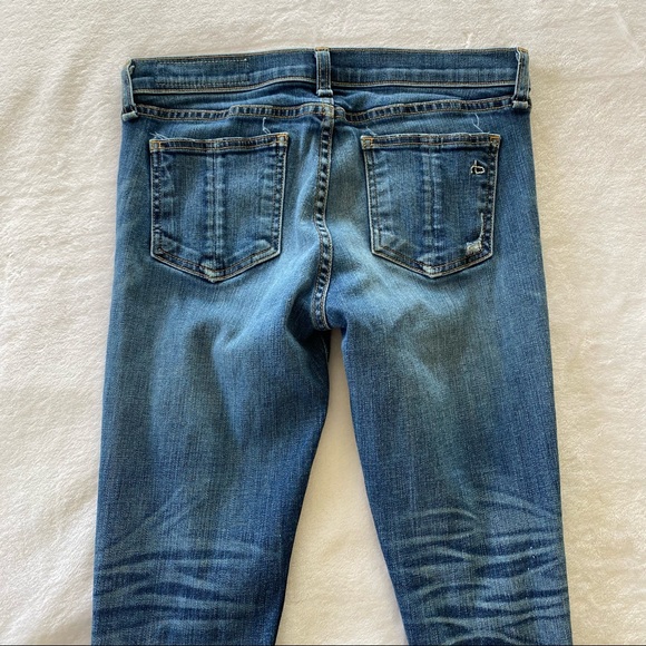 rag & bone for Intermix Ripped Skinny Jeans - Picture 2 of 6